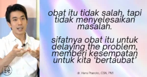 quote dr Hans 14 Tips Hidup Sehat Secara Alami dari Dr Hans Pranoto