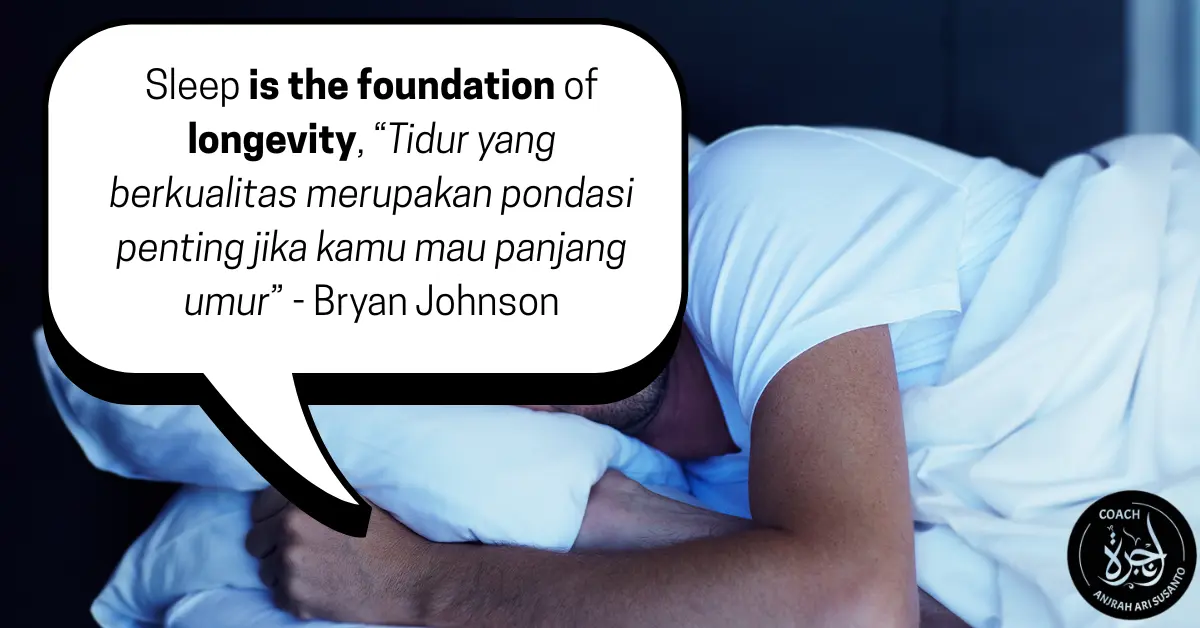 Bryan Johnson Blueprint Cara Tidur Yang Benar & Berkualitas