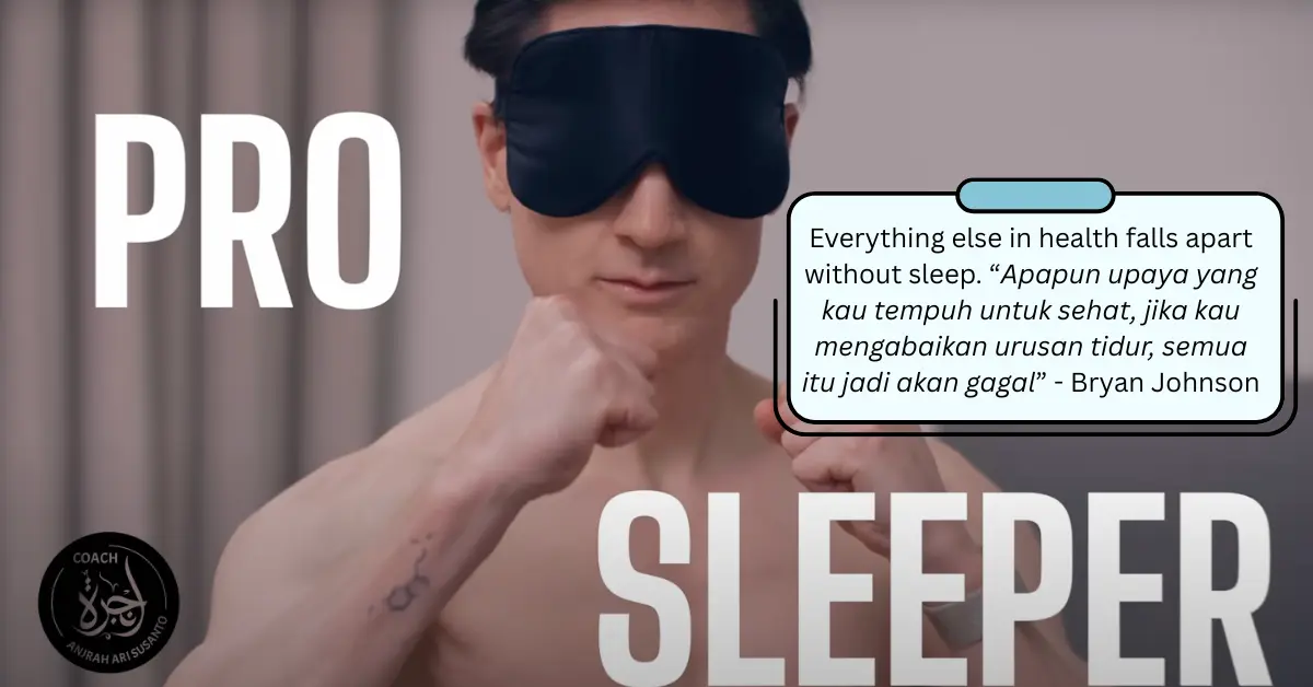 manfaat tidur jam 9 malam manfaat tidur lampu mati bryan johnson sleep protocol blueprint