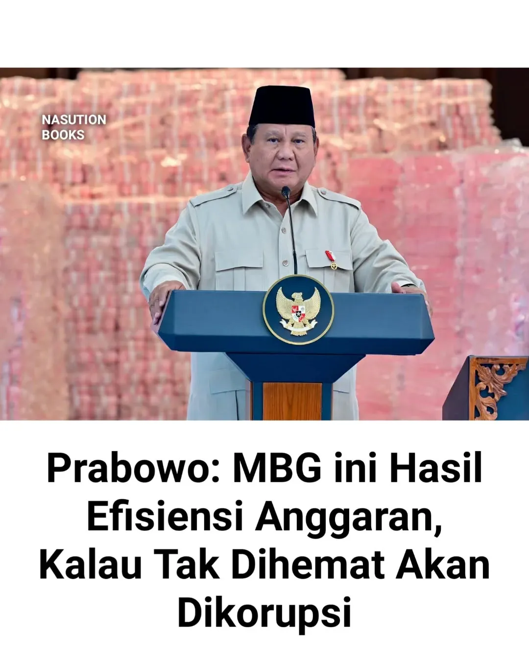 kritik dan solusi untuk MBG prabowo