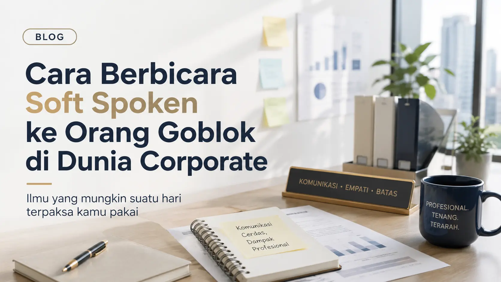 Cara Berbicara Soft Spoken ke Orang Goblok di Dunia Corporate